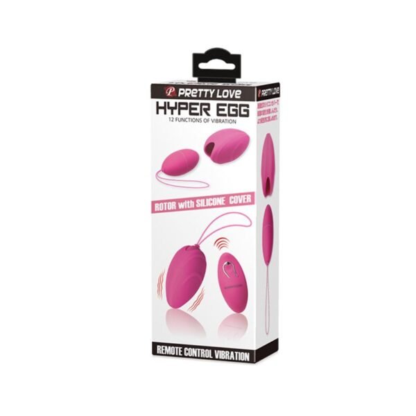 Vibrador Huevo Inalambrico Control Remoto 12 Func 8Cm X 4Cm - Image 11