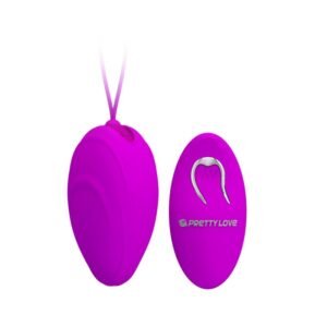 Vibrador Huevo Inalambrico Control Remoto 12 Func 8Cm X 4Cm