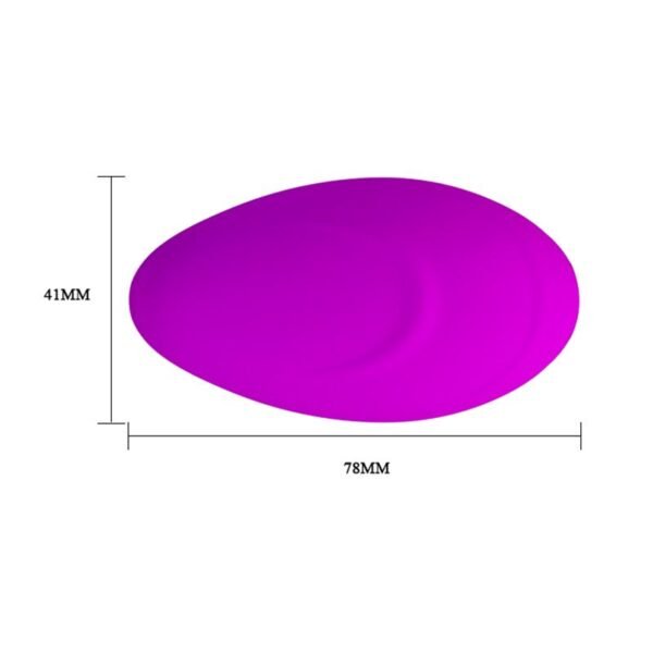Vibrador Huevo Inalambrico Control Remoto 12 Func 8Cm X 4Cm - Image 10