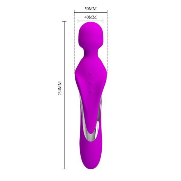 Masajeador Vibrador Murray Recargable Usb 7 Funciones 23Cm X 5Cm - Image 5