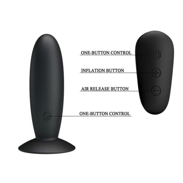 Vibrador Anal Recargable Control Remoto Silicona 11Cm X 3,3Cm - Image 5