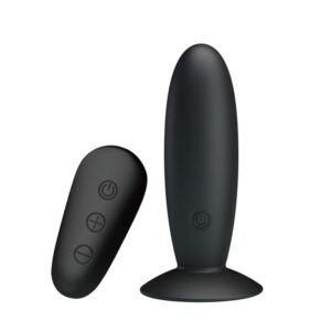 Vibrador Anal Recargable Control Remoto Silicona 11Cm X 3,3Cm