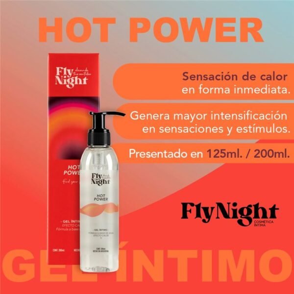 Gel Intimo Hot Power 200 Ml - Image 2