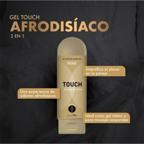 Prime Gel Touch 2 En 1 Afrodisiaco 200 Ml - Image 7