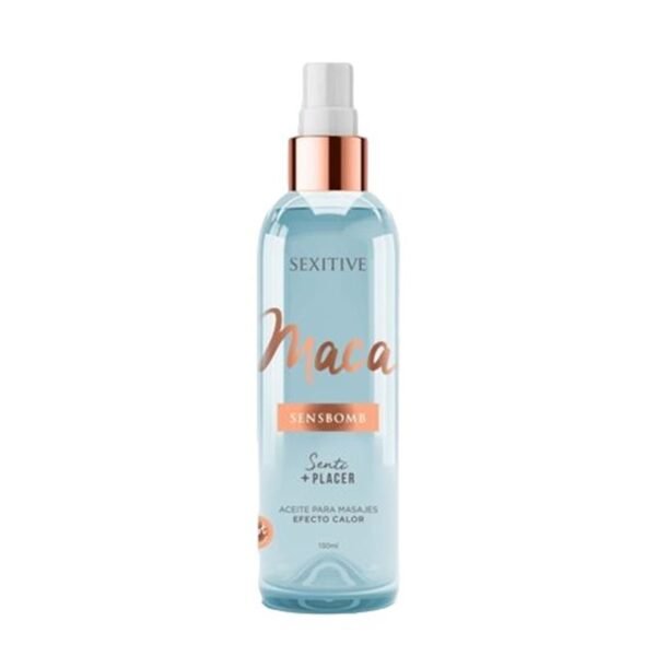 Aceite Para Masajes Efecto Calor - Maca - 130 Ml