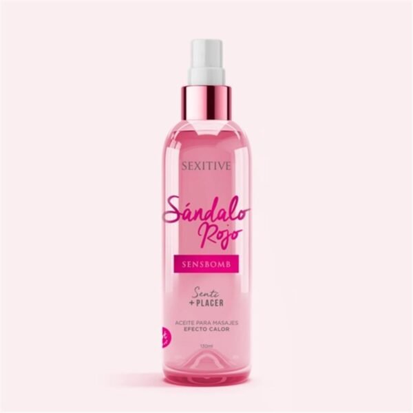 Aceite Para Masajes Efecto Calor - Sandalo Rojo - 130 Ml - Image 6