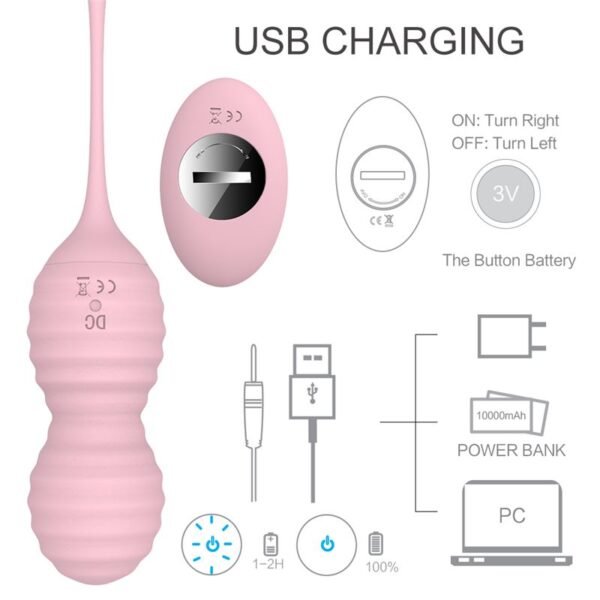 Rolling Bolas Vaginales Vibrador Inalambrico Multifuncional - Image 3