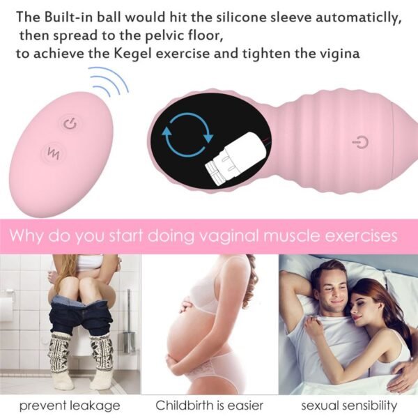 Rolling Bolas Vaginales Vibrador Inalambrico Multifuncional - Image 5