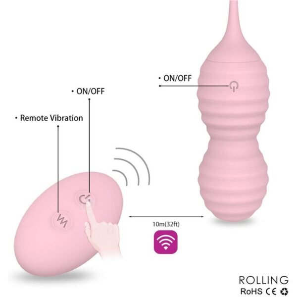 Rolling Bolas Vaginales Vibrador Inalambrico Multifuncional - Image 10