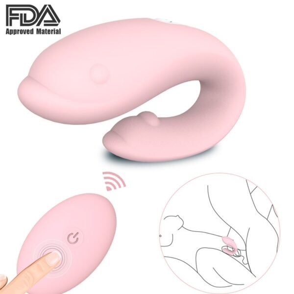 Vibrador Para Parejas A Control Remoto Y Dos Motores - Image 4