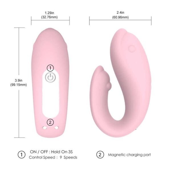 Vibrador Para Parejas A Control Remoto Y Dos Motores - Image 5
