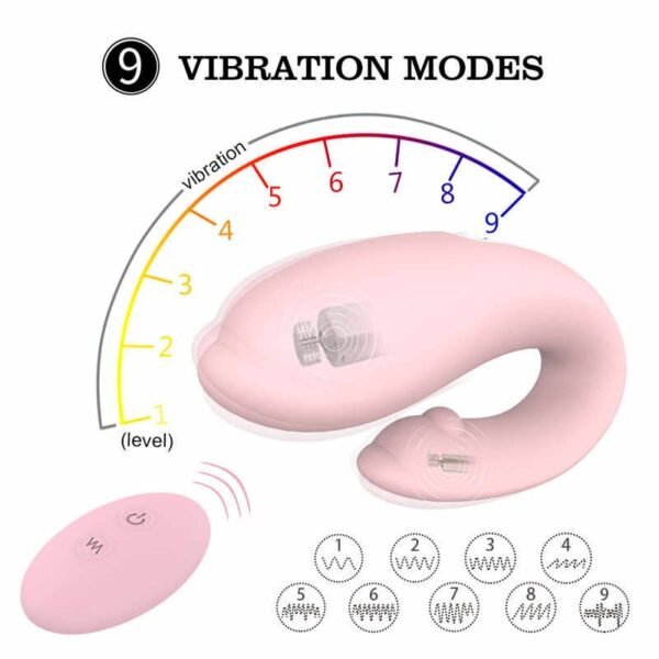 Vibrador Para Parejas A Control Remoto Y Dos Motores - Image 2