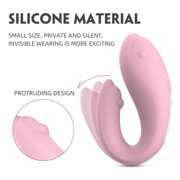 Vibrador Para Parejas A Control Remoto Y Dos Motores - Image 9