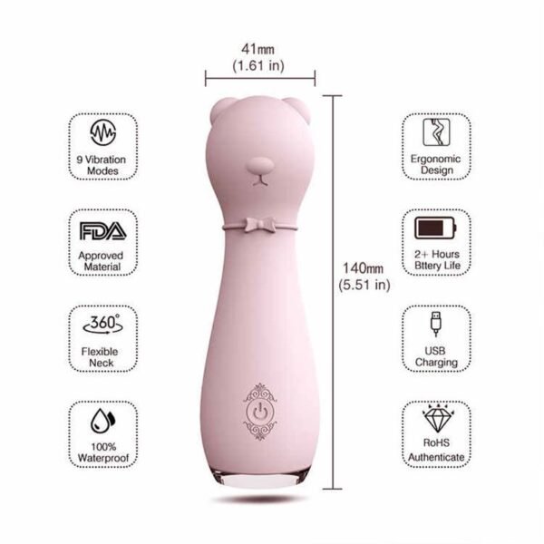Bonnie Vibrador Multifuncional Recargable Usb - Image 5