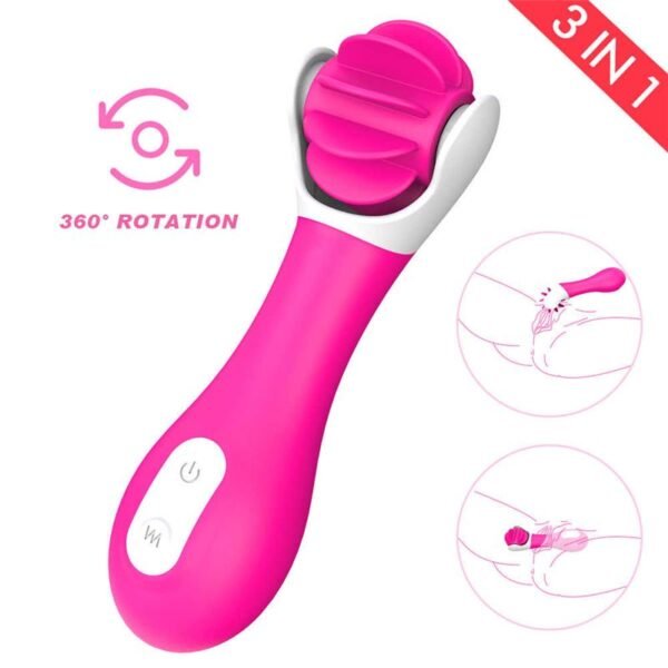 Hunter Vibrador Multifuncional Lenguas Giratorias Recargable Usb Código: SHD-S148 - Image 6