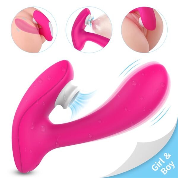 Succionador Vibrador Multifuncional Tricker-Rct Recargable Usb - Image 4