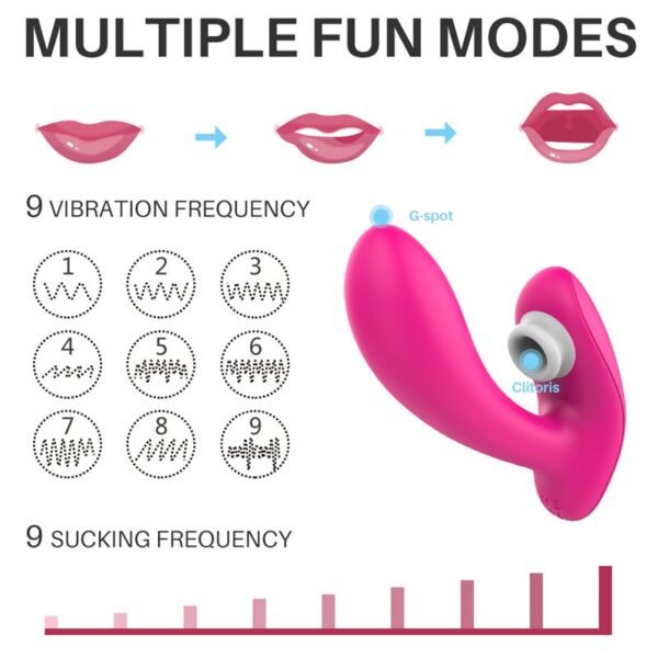 Succionador Vibrador Multifuncional Tricker-Rct Recargable Usb - Image 8