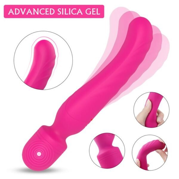 Iris Masajeador Calienta Vibrador Recargable Usb - Image 6