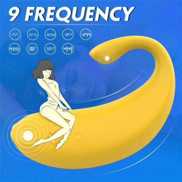Vibrador Banana Recargable Control Remoto 9 Funciones - Image 5