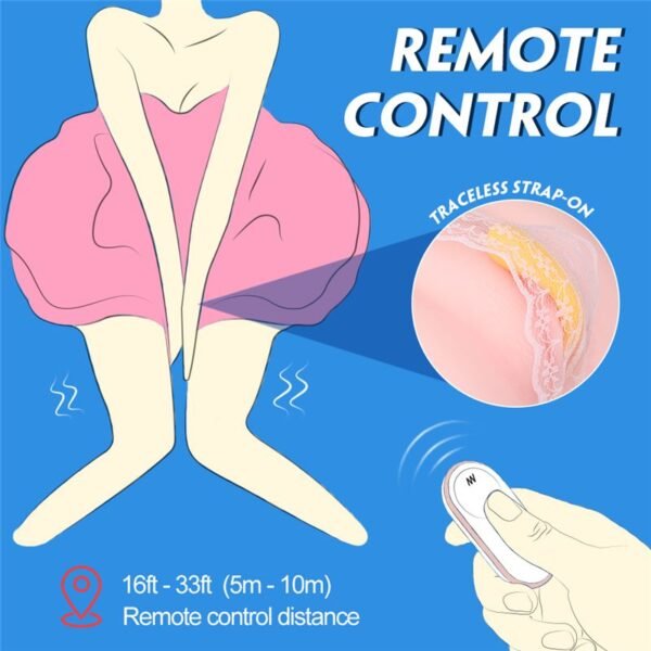 Vibrador Banana Recargable Control Remoto 9 Funciones - Image 3