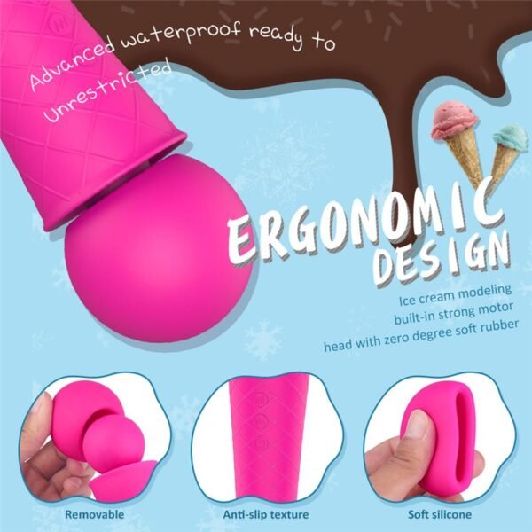 Moly Masajeador Vibrador Multifuncional Recargable Usb - Image 3