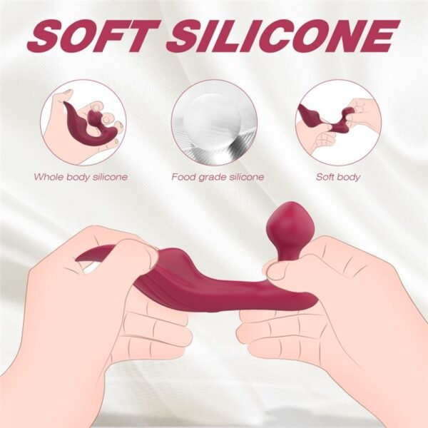 Vibrador Tanga Clitoris Anal Recargable Con Control Remoto - Image 7