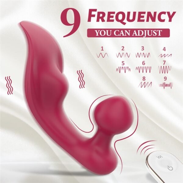 Vibrador Tanga Clitoris Anal Recargable Con Control Remoto - Image 8