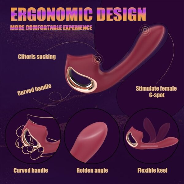 Vibrador Succionador Selene Recargable - Image 5