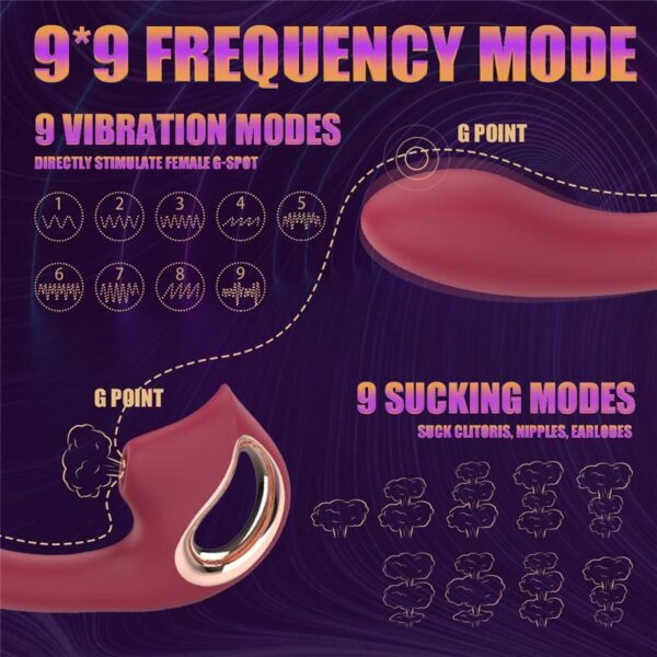 Vibrador Succionador Selene Recargable - Image 6