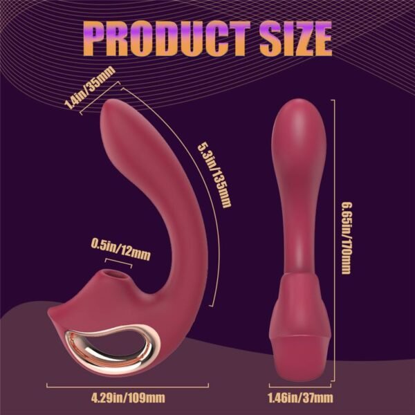 Vibrador Succionador Selene Recargable - Image 8