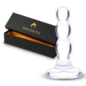 Glass Anal Plug Glaselia