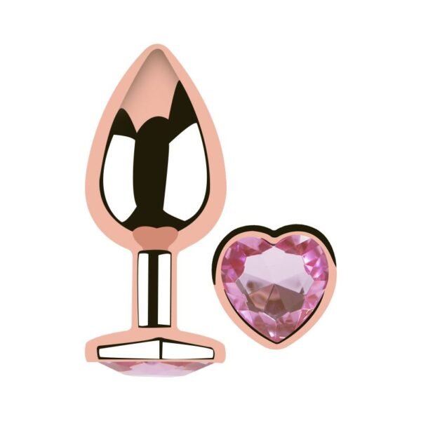 Anal Plug Heart Love Metal Medium - Image 2