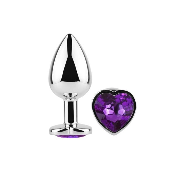 Anal Plug Heart Love Metal Large - Image 4
