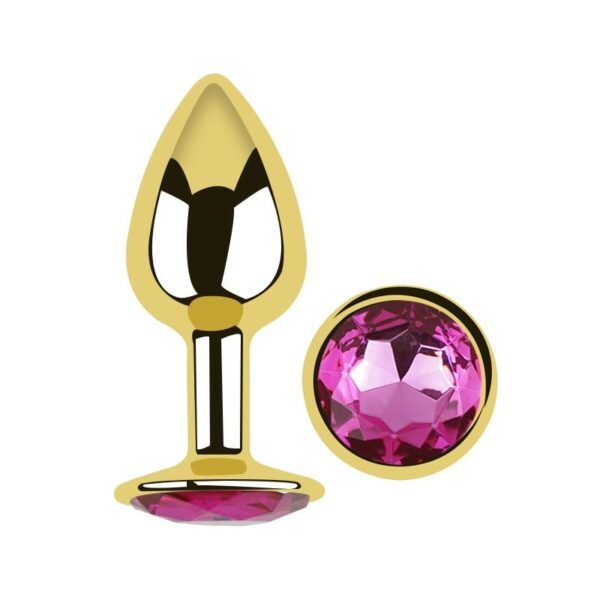 Anal Plug Eros Metal Medium Pink - Image 2